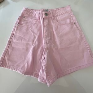 High waisted shorts